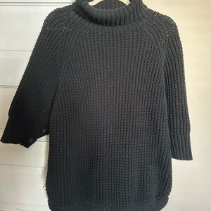 J. Crew Charcoal Cowl Neck Sweater